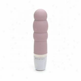 B Swish Bcute Waterproof Silicone Pearled Multi-speed Massager, 3 Inch, Pink