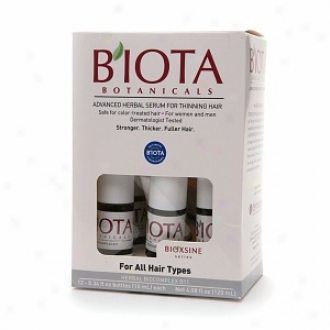 B'iota Botanicals Bioxsine Seties Advanced Herbzl Serum For Thinning Hair