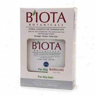 B'iota Botanicals Bioxsine Succession Herbal Shampoo For Oily Thinnning Hair