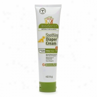 Babyganics Hiney Helper Soothing Diaper Rash Cream, Fragrance Free