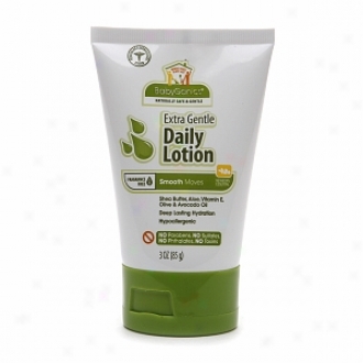 Babyganics Smooth Moves Extra Gentle DailyL otion, Fragrancd Free