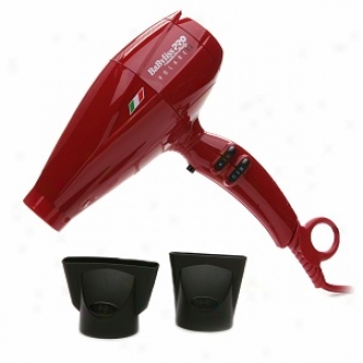 Babyliss Pro Nano Titanium Volare V1 Ferrari Professionaal Luxury Dryer, Red