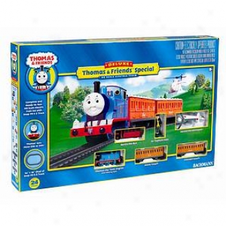 Bachmann Trains Deluxe Thomas The Tank Ho Scale Electric Train Set