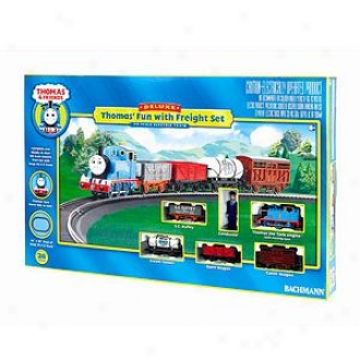 Bachmann Trains Thomas' Fun With Freight Ho Scaleelectric Train Set