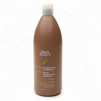 Back To Basics Bamboo Straightening Conditioner For All Hair Types