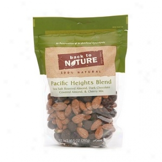 Back To Nature Pacific Heights Mingle: Sea Salt Roasted Almond, Dark Chocolate Covered Almonds, And Cherries