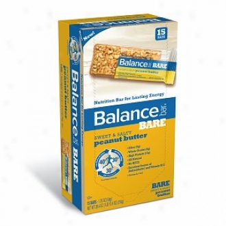 Balance Bar Bare Food Energy Bar, Sweet & Salty Peanut Butter