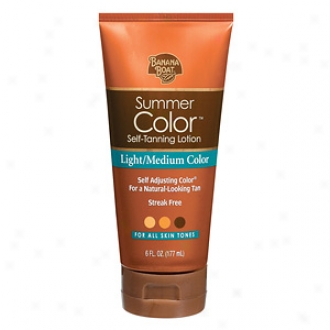 Banana Boat Sunless Summer Color Tinted Lotion, Light To Medium