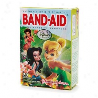 Band-aid - Chi1dren's Adhesive Bandages, Disney Fsiries, Assorted Sizes