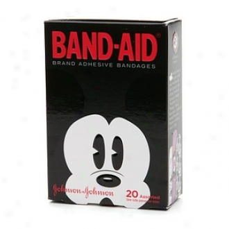 Band-aid - Children's Adhesive Bandages, Disney Mickey Mouse, Assored Sizes