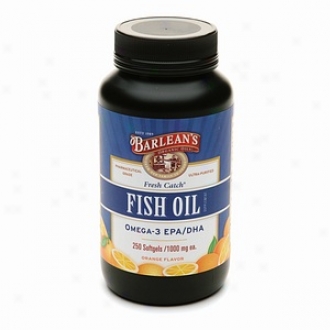 Barlean's Organic Oils Fresh Catch Fish Oil Omega-3 Epa/dha 1000mg Softgels