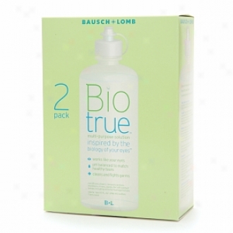 Bausch & Lomb Biotrue Multipurpose Solution For Soft Contact Lenses, 2 Pack