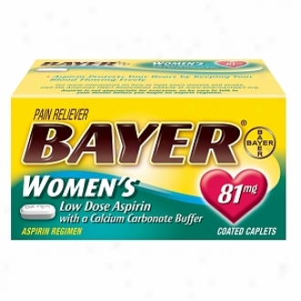 Bayer Women's Low Dose Aspirin With A Calcium Carbonate Buffer, Coated Tablets