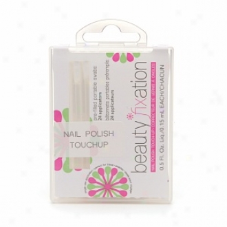Beauty Fixedness Pre-fillled Por5able Swabs, Nail Polish Touchup