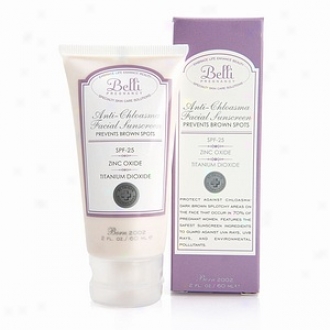 Belli Anti-chloasma Facial Sunscreen, Tinted Protection Spf 25