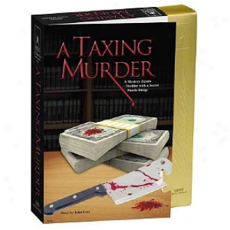 Bepuzzled A Taxing Murder Mystery Jigsaw Puzzle: 1000 Pcs Ages 15 Ad Up