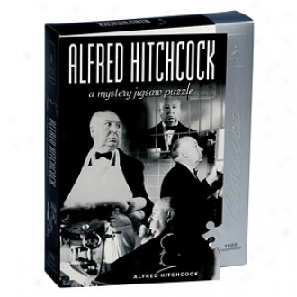 Bepuzzled Alfred Hitchcock Mystery Jigsaw Puzzle Ages 12+