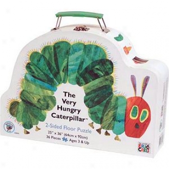 Bepuzzled The Very Humgry Caterpillar 2-sided Floor Puzzle Ages 3+