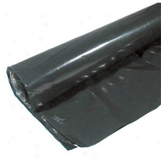 Berry Plastics 16' X 100' 6 Ml Tyco Polyethylene Black Plastic Sheeting