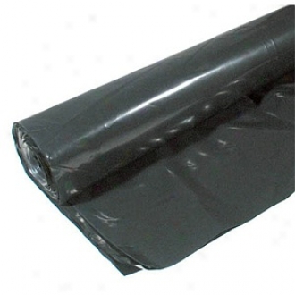 Berry Plastics 16' X 50' 6 Ml Tyco Polyethylene Black Plastic Sheeting