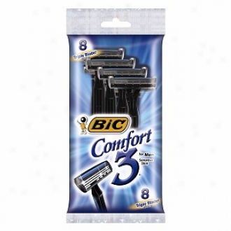 Bic Comfort 3 Ssnsitive For Men, Disposable Sbaver