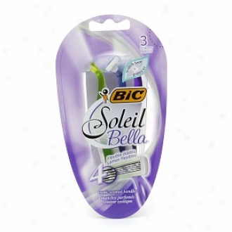 Bic Soleil Bella Scented For Woomen, Disposable Shaver