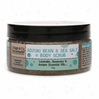 Biggs & Featherbelle Adzuki Bean & Sea Salt Body Scour, Lavender, Rosemary & Juniper Essential Oils...