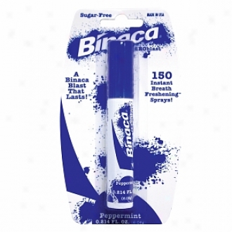 Binaca Aeroblast 150 Breath Spary, Peppermint