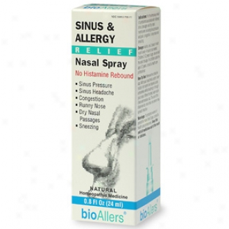 Bioallers Sinus & Allergy Relief, Nasal Spray