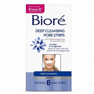 Biore Ultra Deep Cleansing Pore Strips