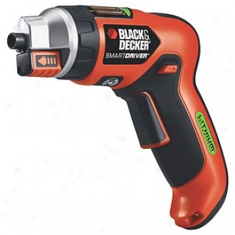 Black & Decker Power Tools 3.6 Volt Lithium Ion Smartdriver With Exclusive Magn