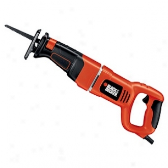 Black & Decker Power Tools 7.5 Amp Variable Speed Reciprocating Saw Kit Rs500k