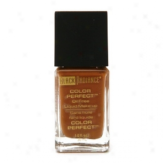 Negro Brilliance Color Accomplish Oil Free Liquid Makeup, Rum Spice