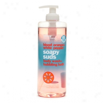 Bliss Blood Orange + Whitee Pepper Soapy Suds Body Wash + Bubbling Bath