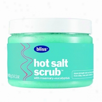 Bliss Hot Salt Scrub, Rosemary + Eucalyptus