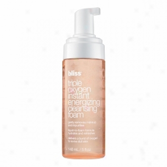 Bliss Triple Oxygen Instant Engerizing Cleansing Foam