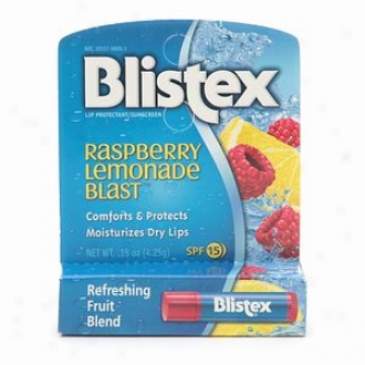 Blistex Lip Protectant, Spf 15, Raspberry Lemonade Blast