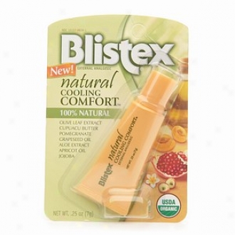 Blistex Natural Cooling Comfort Exetrnal Analgesic, Usda Organic