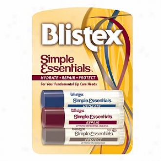 Blistex Simple Essentials: Hydrate, Repair, Protect System For Lips