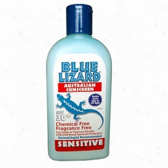 Blue Lizard Australian Sunscreen, Sensitive, Spf 30+, Frqgrance Free