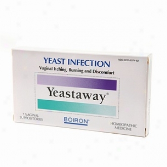Boiron Yeastaway, Yeast Infection Vaginal Suppositories