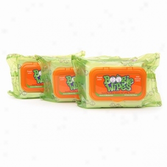 Boogie Wipes Gentle Saline Wipes Concerning Stuffy Noses, Fresh Scent