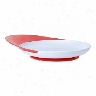 Boon Catch Plate Toddler Plate With Spill Catcher, 9m+, Light Purple/red