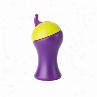 Boon Swig Tall Flip Top Sippy Cup (10oz), 9m+, Purple/green