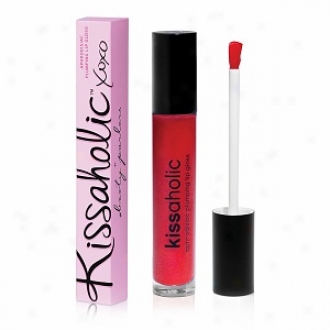 Booty Parlor Kissaholic Aphrodisiac Plumping Lip Gloss, Throb