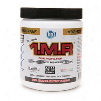 Bpi 1.m.r Ultra Concentrated Pre-workout Powder, Cherry Lime