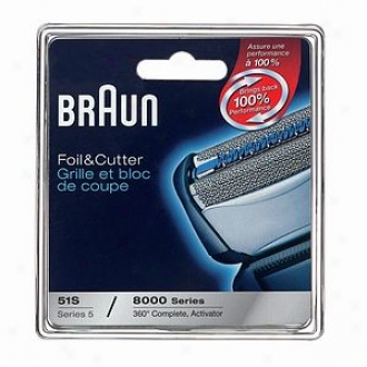 Braun Shave Accessories Series 5 Combination 51s Form 8000 360+act