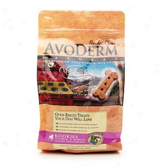 Breeder's Choice Avoderm Natural Kookies Healthy Oven Baked Treats For Dogs, Oatmeai & Berries