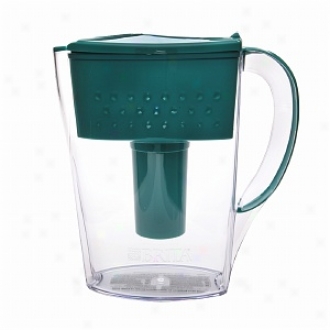 Brita Complete Spacesaver Pitcher, Turquoise, 6 Cups