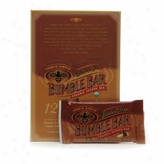 Bumblebar Organc Energy Snack Bar, Chocolate Peanut Butter